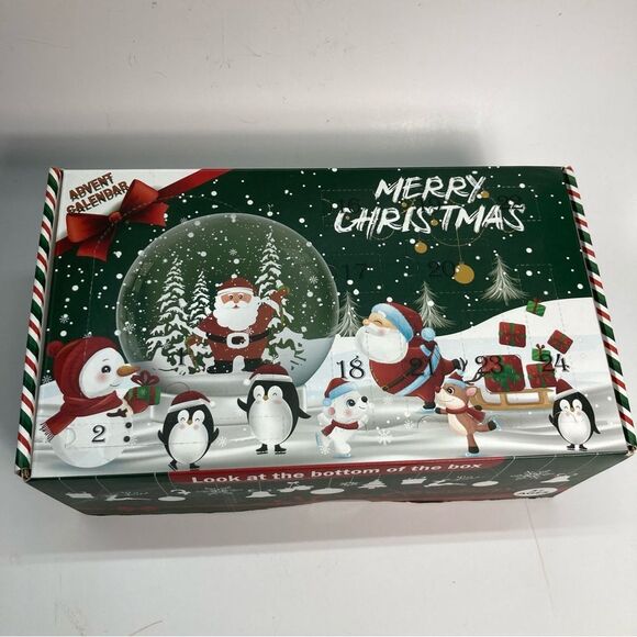 Christmas Advent Calendar Ages 3+ DIY Create a Mermaid Scene in a Globe. - Picture 2 of 11